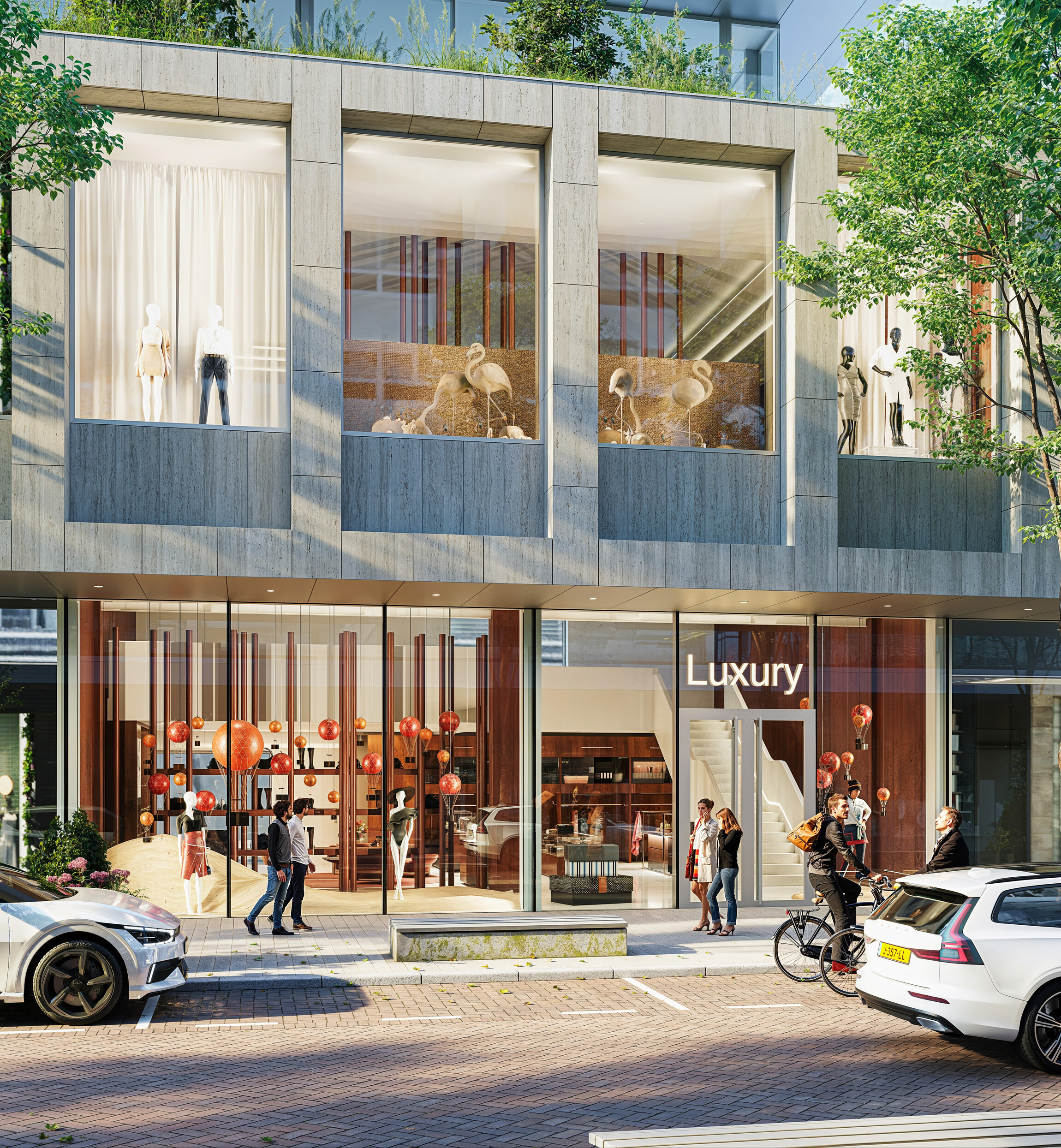 Voorbeeld winkelinrichting van The Lobby op de Kruiskade in Rotterdam